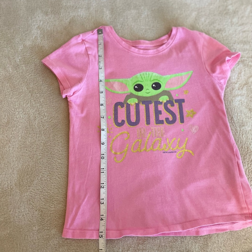 Old Navy Baby Yoda Toddler T-Shirt - Size 5T - Picture 9 of 11